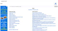 Desktop Screenshot of leyes-cl.com